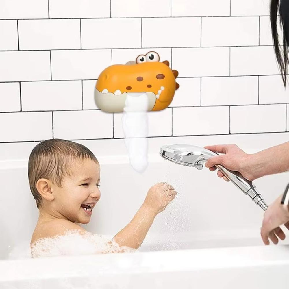 Dinosaurierform Bad Seifenblasenmaschine Musik Badewanne Seifenblasenmaschine Tragbare Seifenblasenmaschine Baden