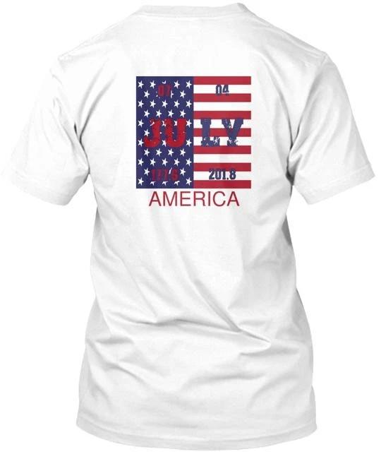 

American Flag Ju Ly 4th Of July TTshirt Made in the USA Size S to 5XL XL
