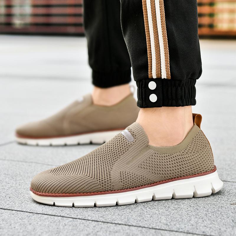 Outdoor Men Sneakers Shoes Men Loafers Lightweight Summer Fashion Breathable Mesh Men Casual Shoes Men Trainer Zapatillas Hombre