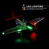 Aereo RC A280 2.4G 4CH Modalità 3D6G Aeroplano P51 Caccia Simulatore con Faro LED Giocattoli Aerei RC per Bambini