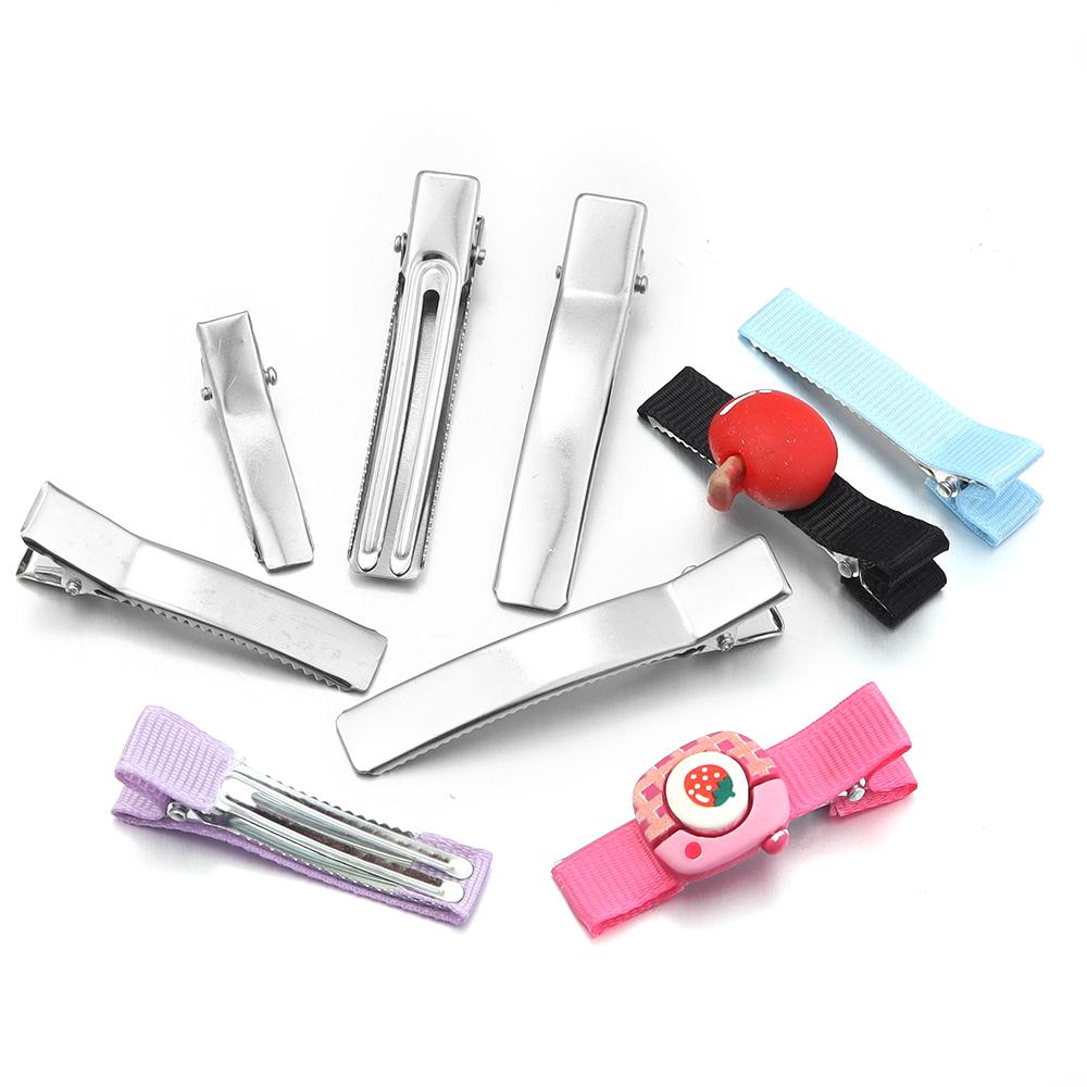 20pcs/lot Metal Hair Alligator Clips Duckbill Clip For Girls Double Prongs Alligator Hairpins Hair Style Tools Accessories