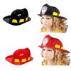 Fireman Costume Pretend Hat Fighter Hat Halloween Firefighter Childrens Helmet