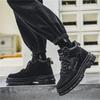 New British Style Work Boots Retro Sports Casual Shoes High-top Thick-soled Anti-slip Motorcycle Rider Boots Leisure Shoes