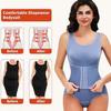 Body Modelator cu Fermoar și Centură Femei Control Abdomen Fajas Modelator de Corp Antrenor Talie Cincher Subțire Corset Topuri