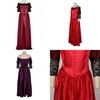 Renaissance Festival Party Cosplay Dress Victorian Gothic Vintage Retro Women's Ball Gown