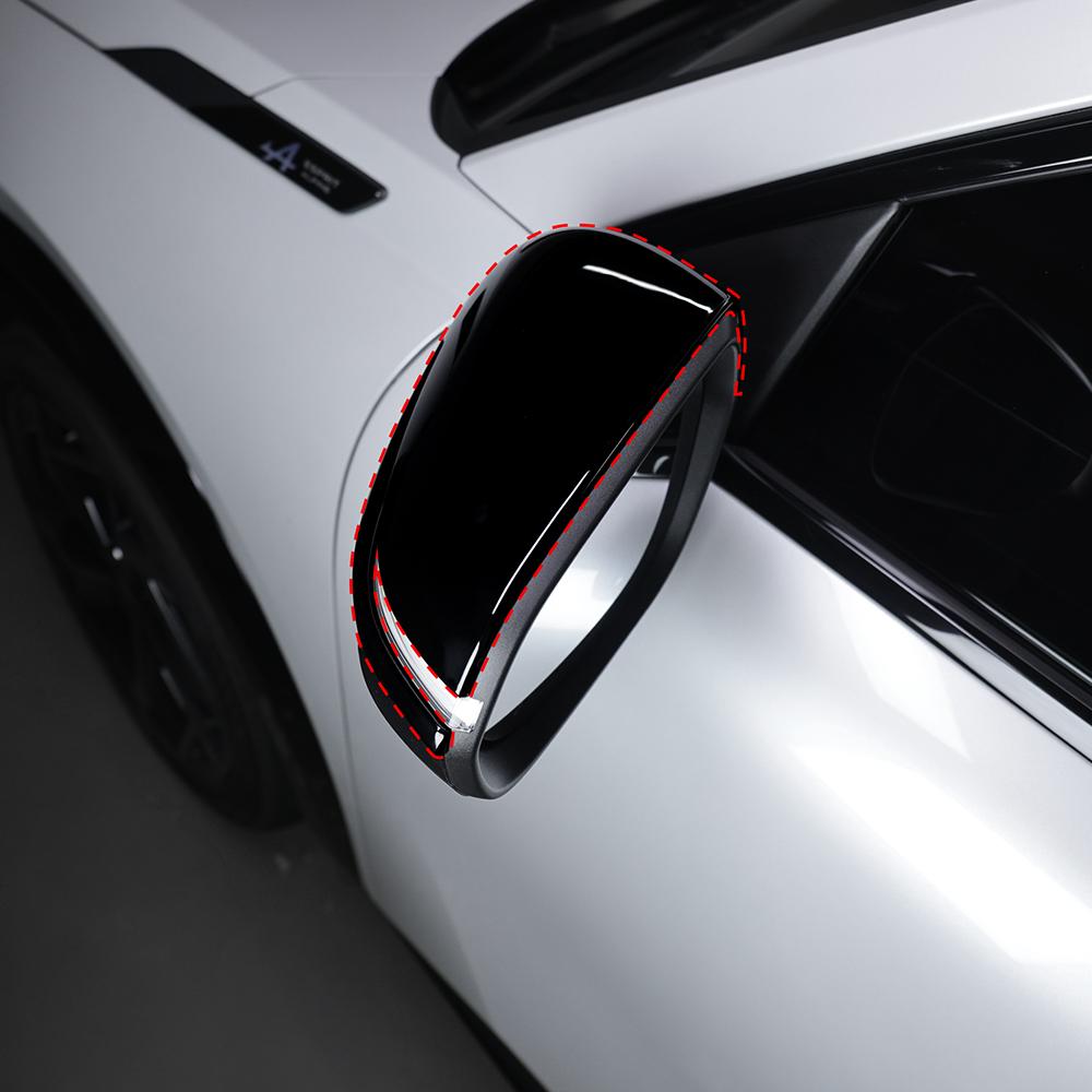 Car Rear View Mirror Cover Side Mirror Trim Frame ABS Material Suitable For Renault Filante 2026 2027 Exterior Accessories