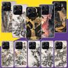 Chinese Style Ink Painting Art Phone Case For Xiaomi Redmi Note 15 14 13 12S 12 Pro Plus 11S 11E 11 11T 10S 10 Art Soft Pattern