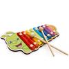 Hölzernes Handklopf-Musiktier-Xylophon mit 8 Tasten, Perkussionsinstrument für Kinder