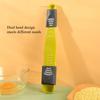 Adjustable Measuring Spoon with Graduations Salt Milk Powder Graduations Spoon Kitchen Dual Head Design Meets Different Needs