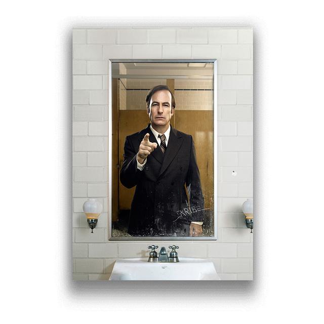 Better Call Saul Anwalt, Ölgemälde, Retro-Poster, Druck, Dekoration, Heimdekoration