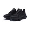 Li-Ning 1990 Shadow Lightweight High Resilience Thick Sole Non-Slip Shock Absorbing Low-Top Casual Shoes Women sneaker Black ALFU004-2