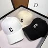 C standard spring and autumn new alphabet versatile casual cap women's fashion sunscreen baseball cap trendy hat men's