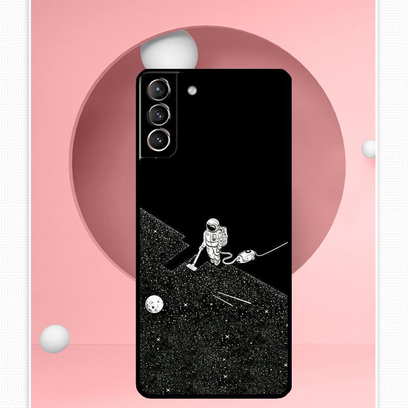 Astronaut Star Space Case For Samsung Galaxy S25 Ultra S25 FE S20 S21 S22 S23 Plus S9 S10 S24 Ultra Cover Funda