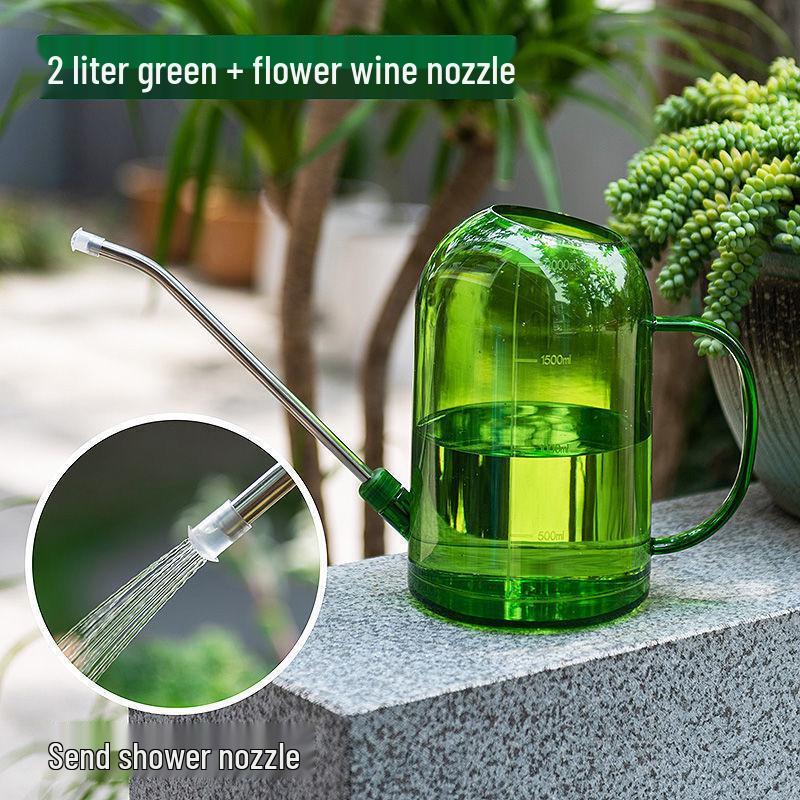 Stainless Steel Long Spout Watering Can for Indoor Pothos and Plant Care