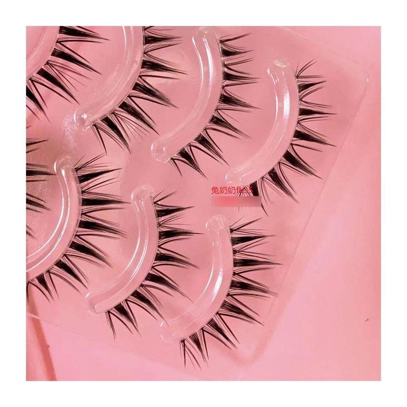 Mogugu - Set of 5 Pairs: Doll Eye Spiky False Eyelashes