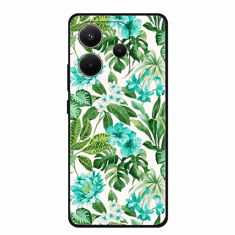 Für Xiaomi Redmi Note 14 4G Global Hülle Luxus TPU Weiches Silikon Cover Handyhüllen für 24117RN76G Schutz Neu Bumper Funda