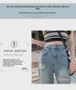 Damen High-Waist Loose-Fit Wide-Leg Ripped Jeans - Sommer 2023 Trend
