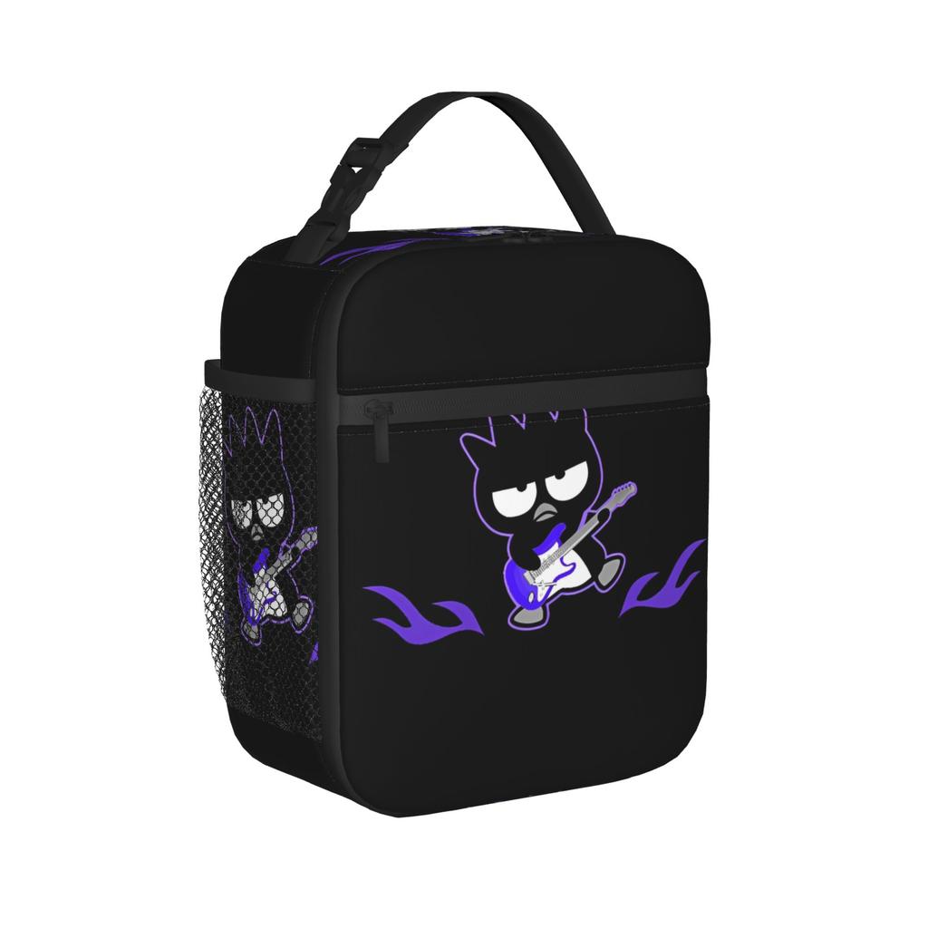 Cute Cartoon Penguin Bad Badtz Maru Insulated Lunch Bag Thermal Bag Lunch Container Tote Lunch Box Bento Pouch Work Travel