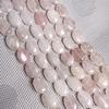 Hand-Painted Natural Gemstone Oval Beads for DIY Jewelry Necklaces & Bracelets
