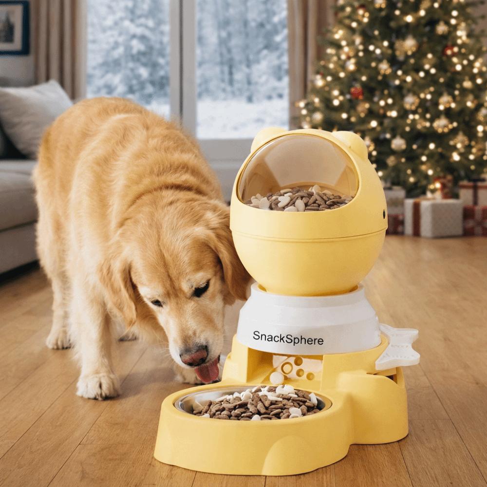 Visual Window Automatic Pet Feeder Large Capacity Pet Food Dispenser Cat Feeding Bowl Multi-Pet