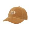A.p.c Corduroy Ballcap Charlie Rue Madame M24163 Caf Caramel