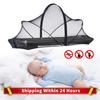 Baby Moskitonetz Zelt Atmungsaktive Faltbare Krippenabdeckung Stubenwagen Moskitonetz Abdeckung für Reisebett/Laufstall