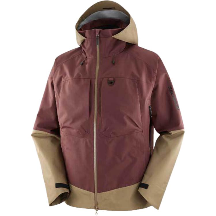 SALOMON OUTLINE FW24 Походная водонепроницаемая, ветрозащитная, дышащая и устойчивая к истиранию ветровка Унисекс C23742 XL