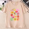 Cute Fruit Strawberry Tshirt Comfortable Summer Cottagecore Berries Tshirt Unisex Crewneck Short Sleeve Tshirts Streetwear