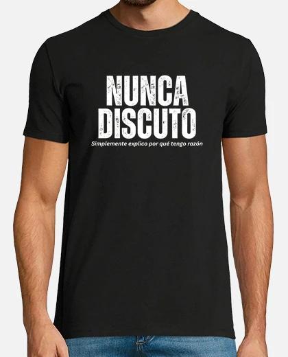 I Never Argue I Eexplain Why I Am Right T Shirt Fun Phrase Spanish Humor Tops Cotton Soft Unisex O-neck T-shirts Streetwear S