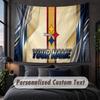 Custom Name Text Tapestry,Pittsburgh Steelers Decorative Wall Hanging, Background Tapestry For Home Bedroom