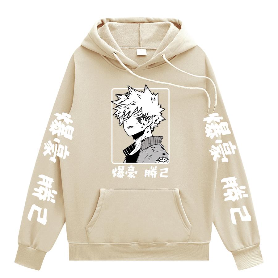 Anime Hoodies Men Hoodies Harajuku Men Clothing My Hero Academia