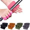Leather Weight Lifting Gloves with Palm Protection, Fitness Workout Gym Grips for Men & Women Pull Ups Gymnastics Training