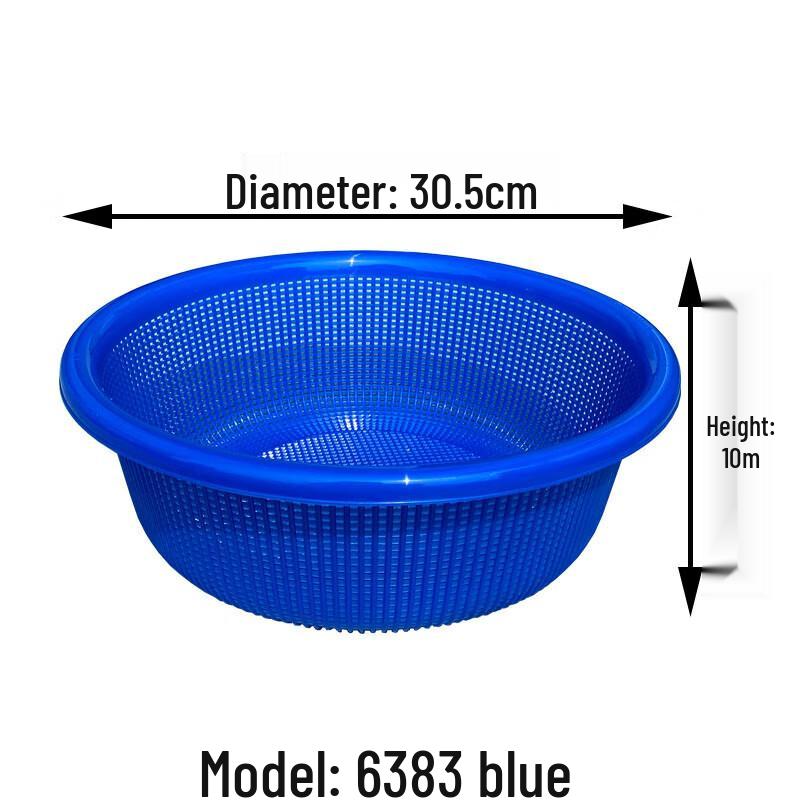 Thickened Hollow Plastic Drain Basket