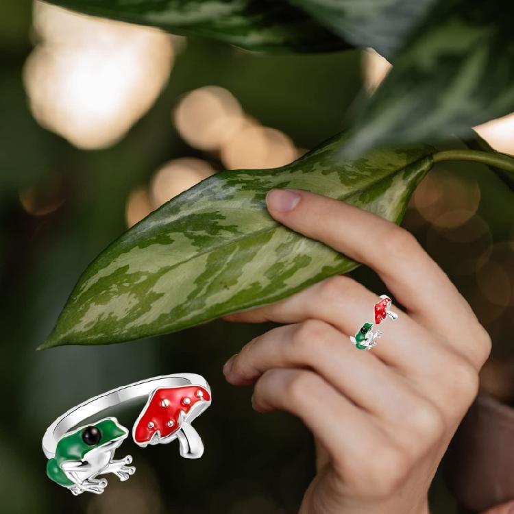Cute Animal Shape Open Finger Ring Jewelry Women Girl Stackable Ring Ornament