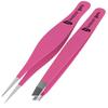 TweezerGuru Precision Stainless Steel Eyebrow for Removing Nose and Dead Angled Tweezers, Tweezers, Hair, Beard, Splinters, Blackheads, Skin, Tips,