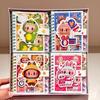 A7 Notebook Magic Buckle Coil Book High Value Small Book Cartoon Cute Internet