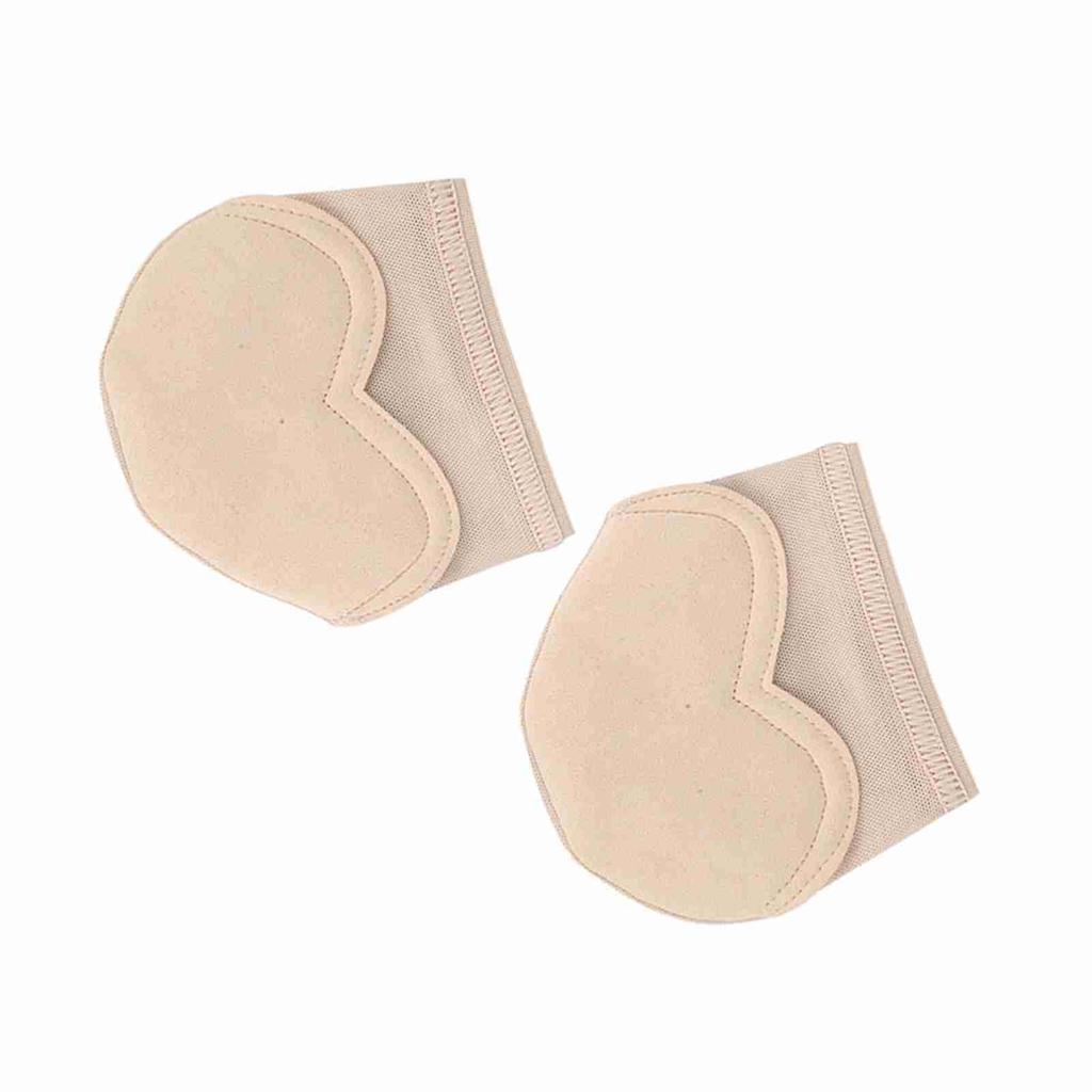 1 Pair Foot Thong 5 Toes Pad Ballet Dance Forefoot Half Protective Shoes (M)