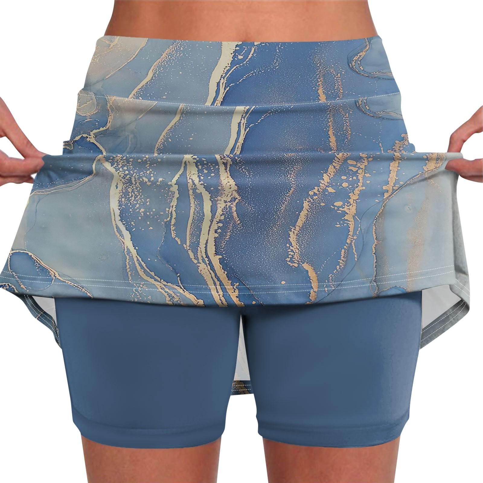 

Эластичные брюки-кюлоты для йоги для женщин, однотонные спортивные шорты, легкие узкие однотонные бегуны с высокой талией XXXL синий