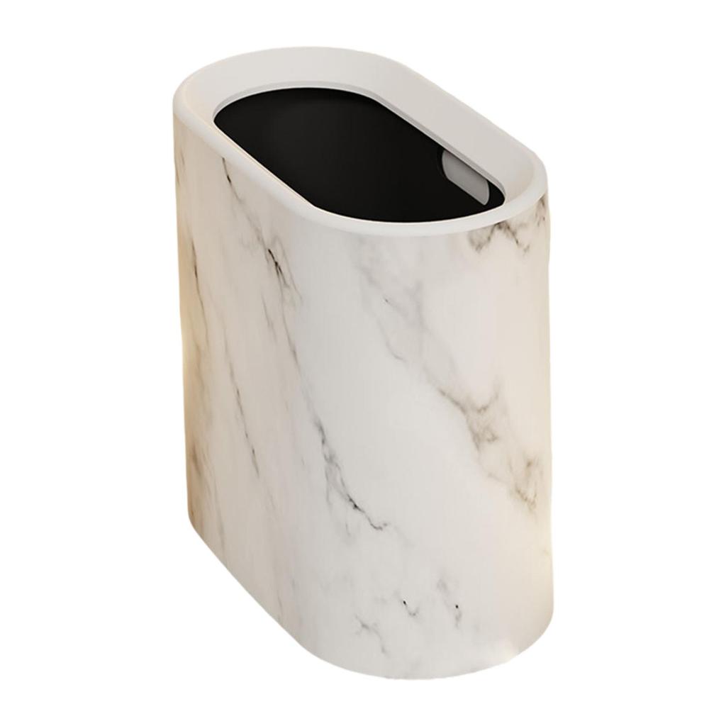 Trash Can Large Capacity Simplistic Garbage Bin for Home Living Room Kitchen Toilet Hotel B&B Bathroom Sandwich