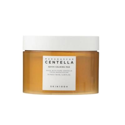 Pads de Tônico Calmante Rápido de Centella de Madagascar Cuidado Suavizante 70 Pads 130ml