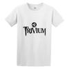 Round Neck Men T-Shirt Emotion Trivium Classic Style White