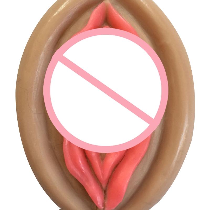 Novelty Women Genital Shape Candy Mold Silicone Mould Tray DIY Mould Tray for Soap Candles Cake Decor Crafts White