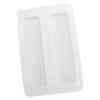 3pcs Soft Flexible Silicone Toaster Cover Reusable Toaster Dust Cover  For Bread Sandwich Machine