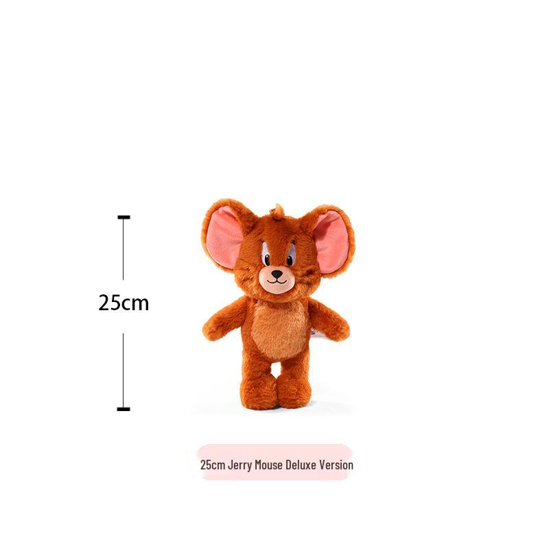 Tom and Jerry Plush Toy Set: Tom Cat Doll & Jerry Mouse Pillow