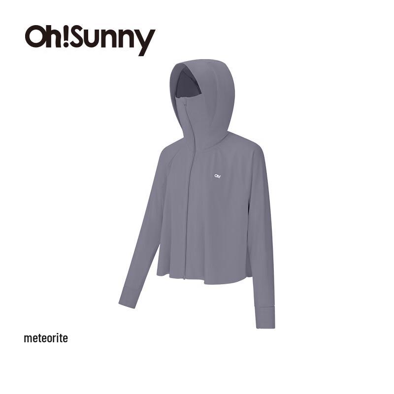 OhSunny Women s Breathable Classic Sun Protection Shirt with Hand Covers XL