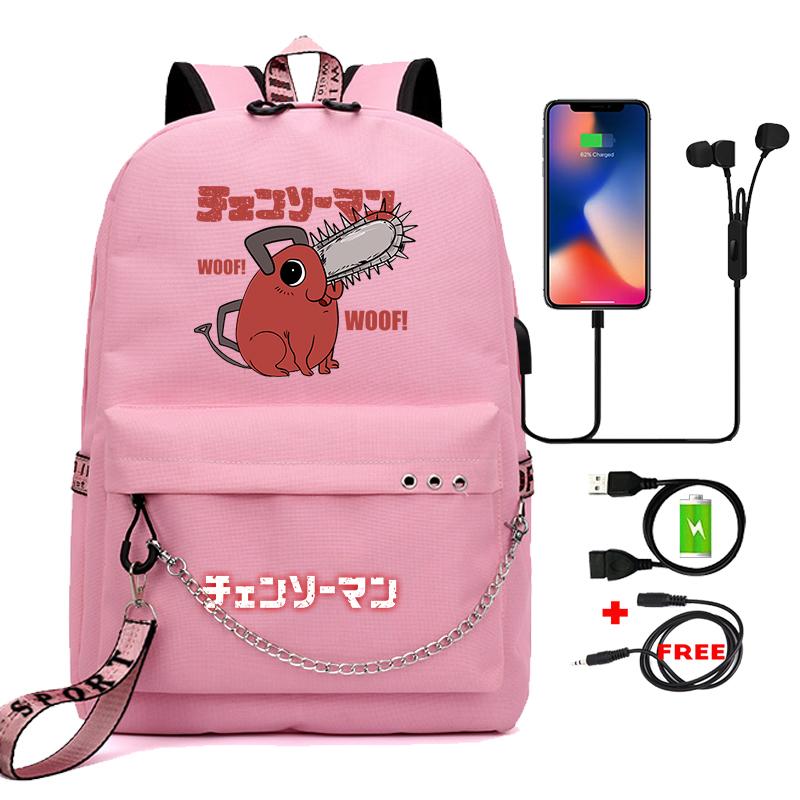 Batoh s anime potiskem Dětská taška na knihy Cosplay Boy Dívka Školní taška Velkokapacitní cestovní batoh pro děti Batoh Mochila