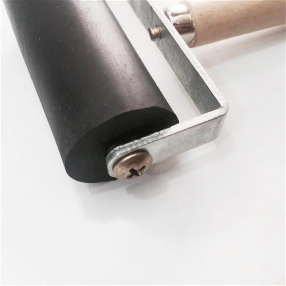 6/10cm Professional Rubber Roller Brayer Ink Painting Printmaking Roller Art Stamping Tool DIY Craft Tool For Kids Paint Tools