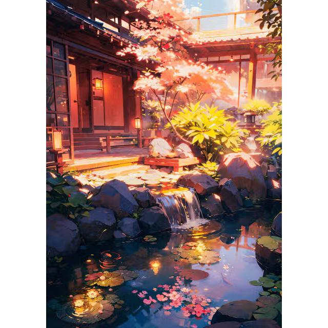 Anime Style Japanese Landscape Torii Prints Poster Canvas Painting Modern Wall Art Pictures For Living Room Bedroom Home Decor