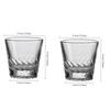 2pcs Set Whiskey Glass Alcohol Cup Set Beer Juice Water Cups Transparent Drinking Bar Glasses Party Restaurant Tumbler Glassware