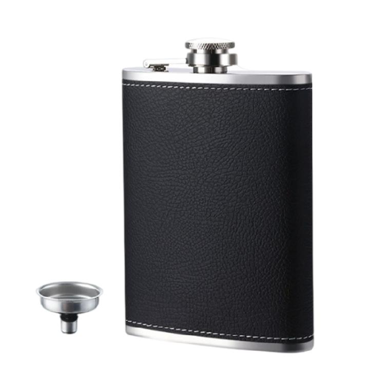 Stainless Steel Alcohols Drinking Flask Rustproof Liquor Container Hip Flask with Funnel For Outdoors Enthusiasts
